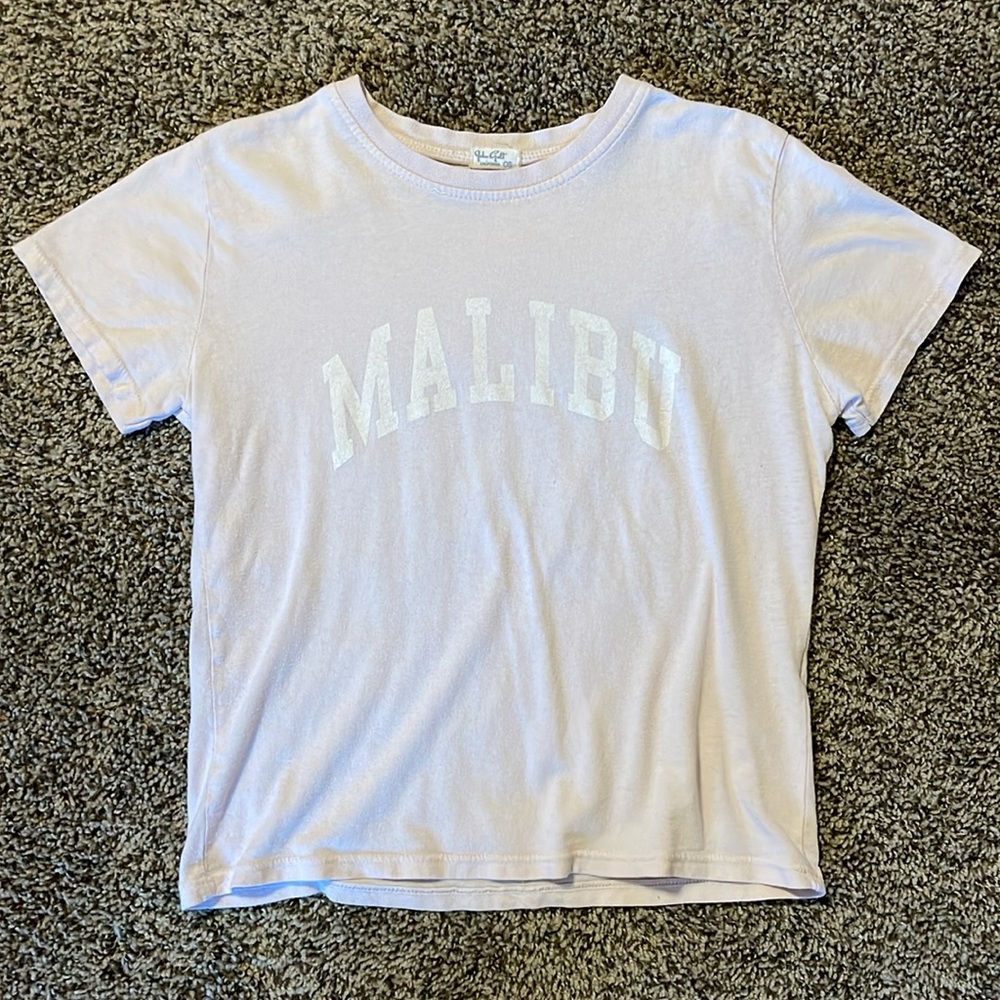 MALIBU LIGHT PINK TEE